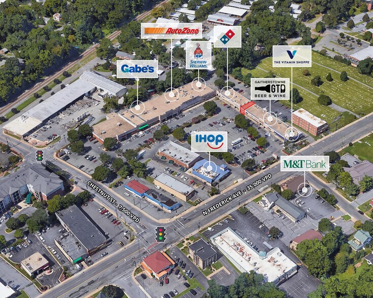 206-300 N Frederick Ave, Gaithersburg, MD à louer - Photo du bâtiment - Image 2 de 19