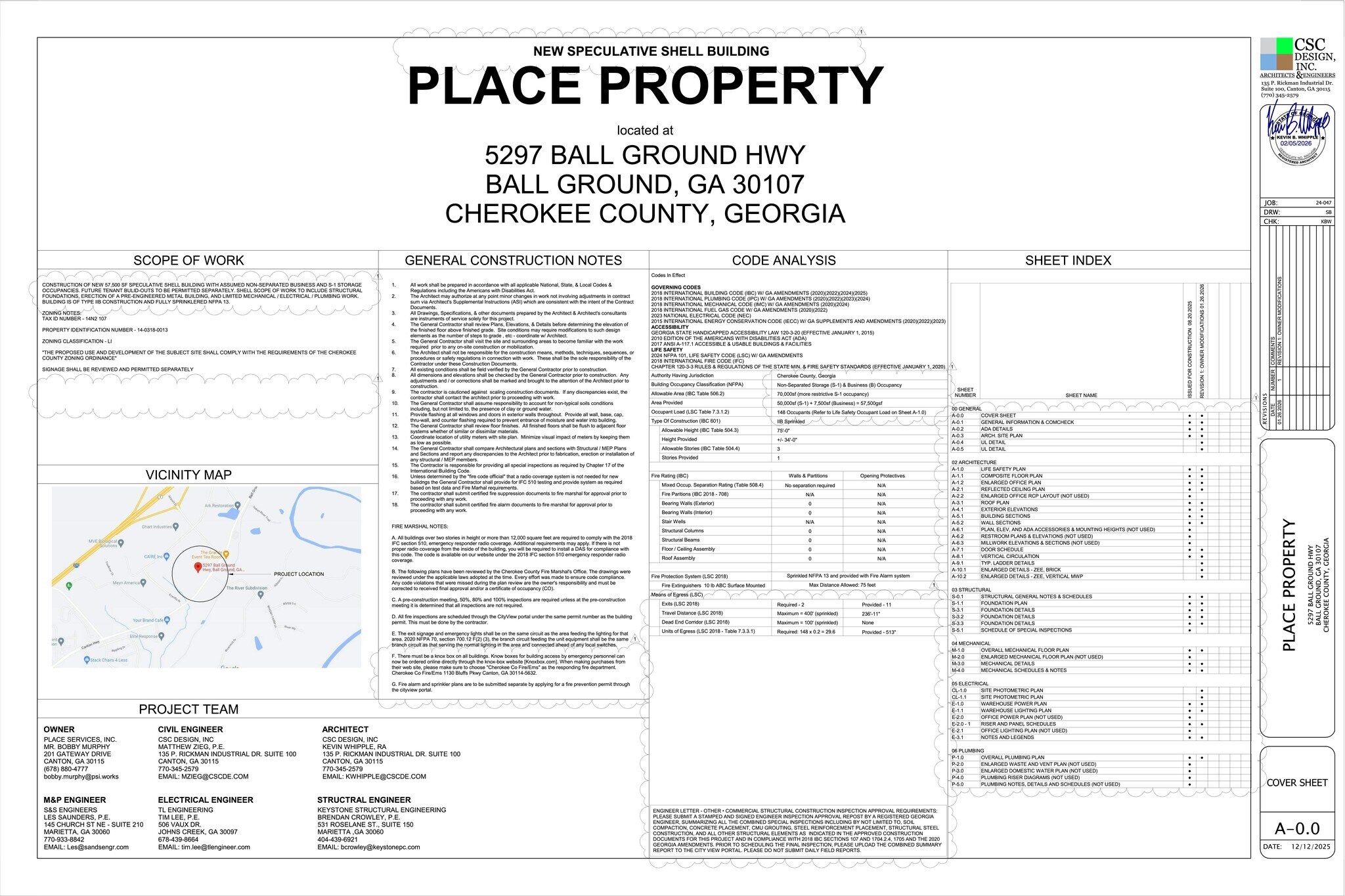 5297 Ball Ground Rd, Ball Ground, GA for lease Site Plan- Image 1 of 1