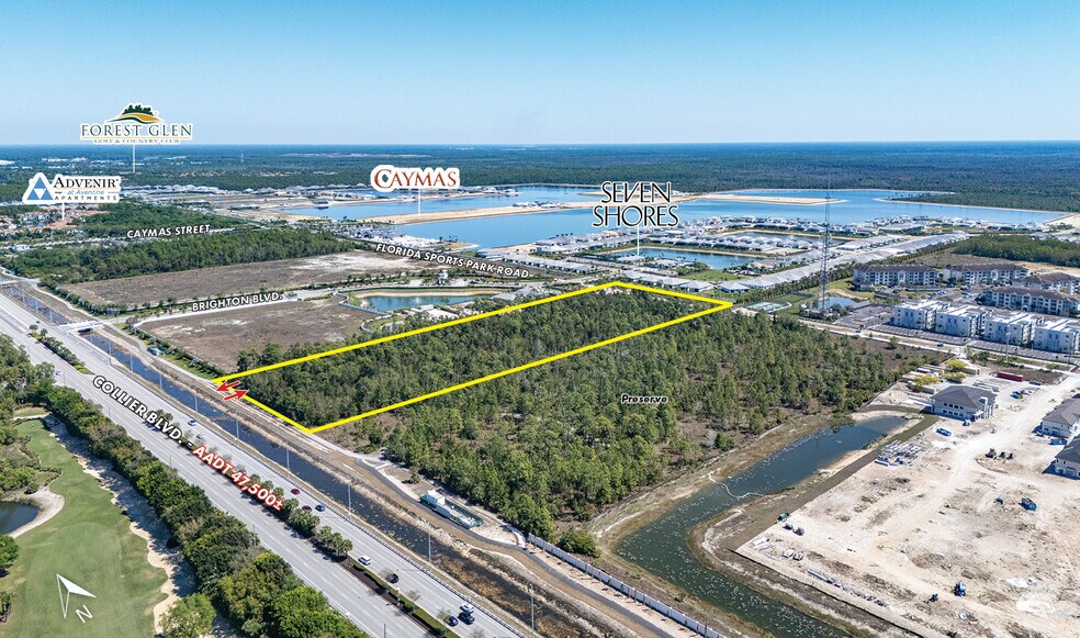8928 Collier Blvd, Naples, FL à vendre - Aérien - Image 2 de 7