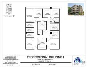 1151 N Buckner Blvd, Dallas, TX for lease Floor Plan- Image 1 of 1