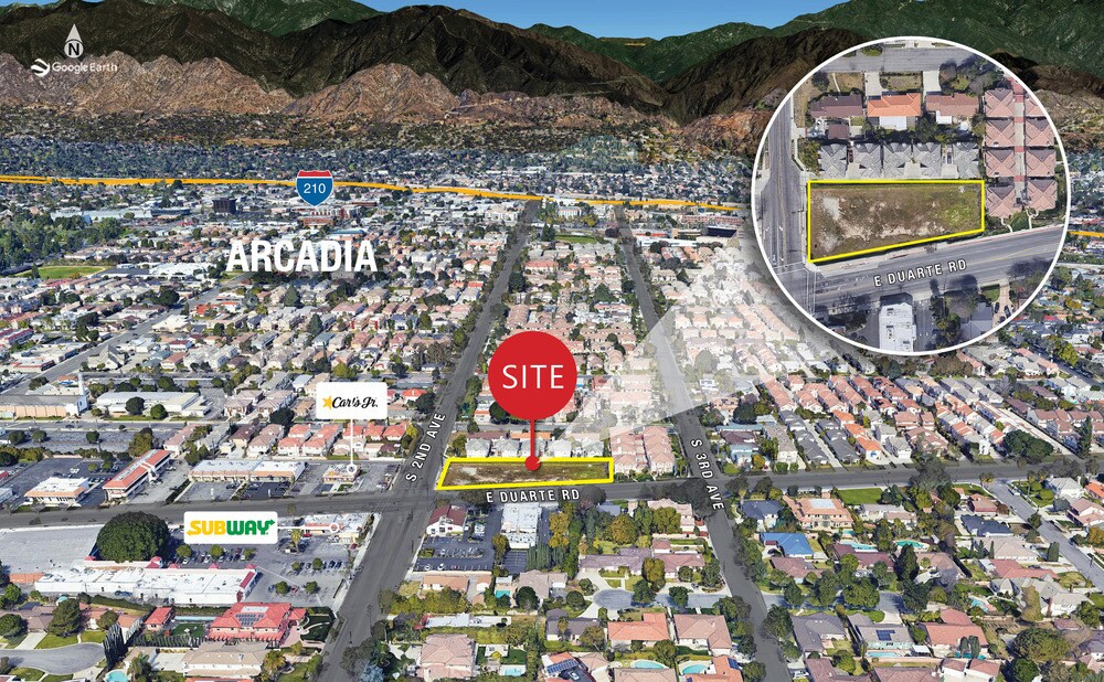 201-203 E. Duarte, Arcadia, CA à louer Photo du bâtiment- Image 1 de 2