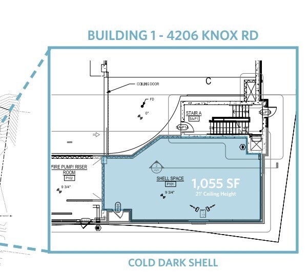 4205-4206 Knox Rd, College Park, MD for lease Site Plan- Image 1 of 1