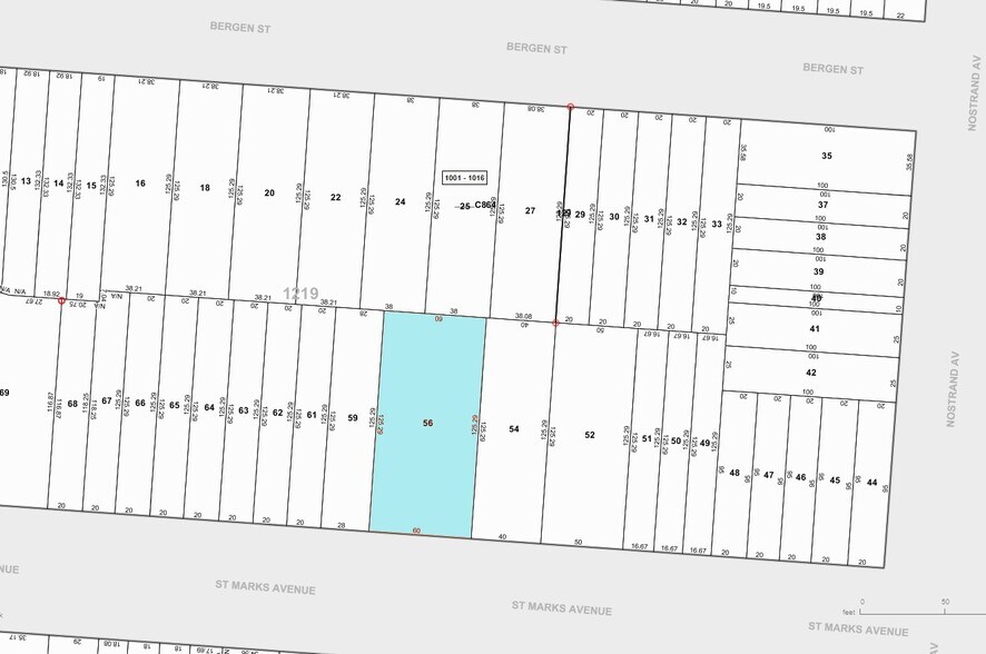661-665 Saint Marks Ave, Brooklyn, NY à vendre - Plan cadastral - Image 2 de 22