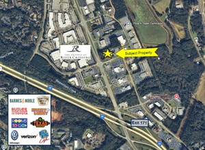 4875 Riverside Dr, Macon-Bibb, GA - Aérien Vue de la carte