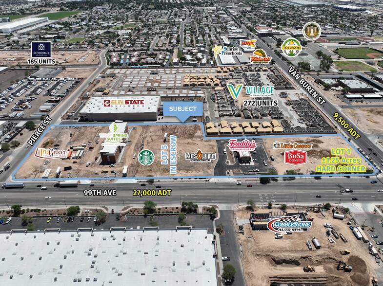 NE Van Buren St & 99th Ave, Tolleson, AZ for lease - Building Photo - Image 2 of 12