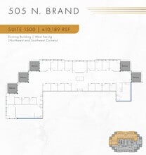 505 N Brand Blvd, Glendale, CA for lease Floor Plan- Image 1 of 1