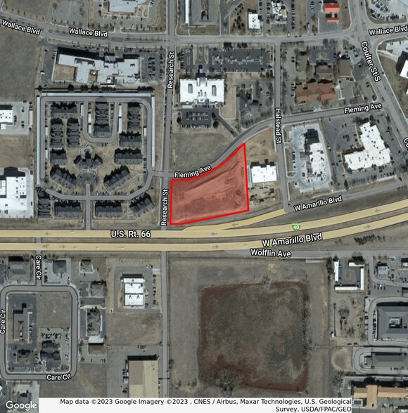 W Amarillo Blvd & Research St, Amarillo, TX à vendre - Photo du bâtiment - Image 1 de 2