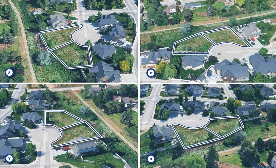 2813 & 2825 S Gatewood Ct, Boise, ID à vendre - Aérien - Image 3 de 3