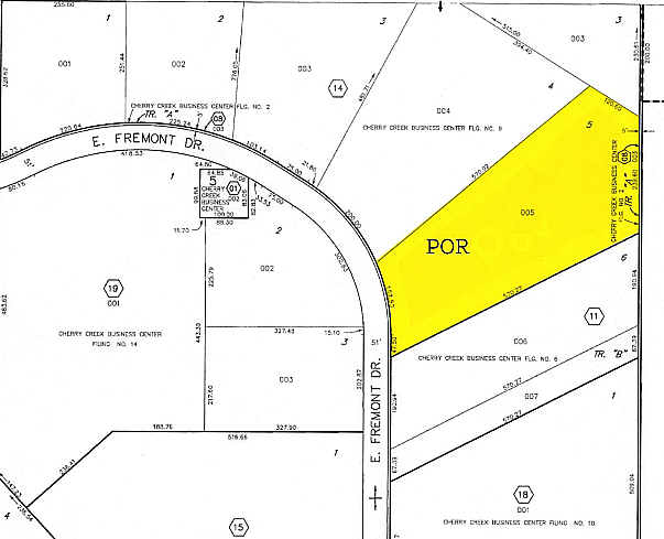 15603 E Fremont Dr, Centennial, CO à louer - Plan cadastral - Image 3 de 8