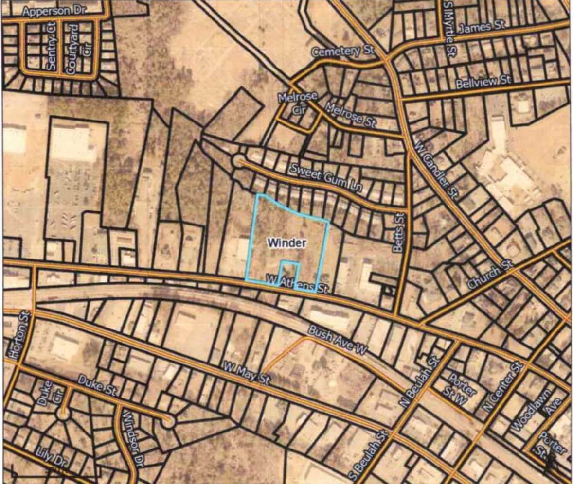 West Athens Street, Winder, GA for sale Primary Photo- Image 1 of 2