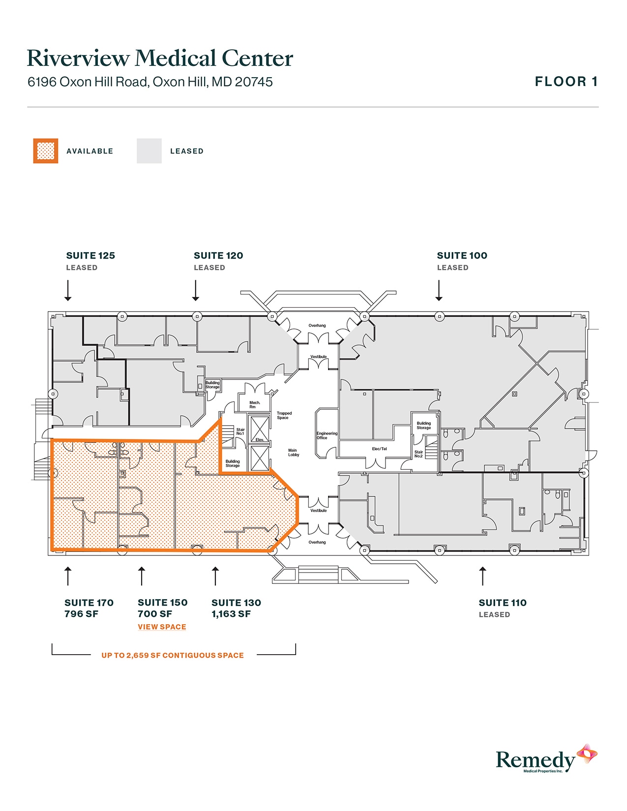 6196 Oxon Hill Rd, Oxon Hill, MD for lease Floor Plan- Image 1 of 1