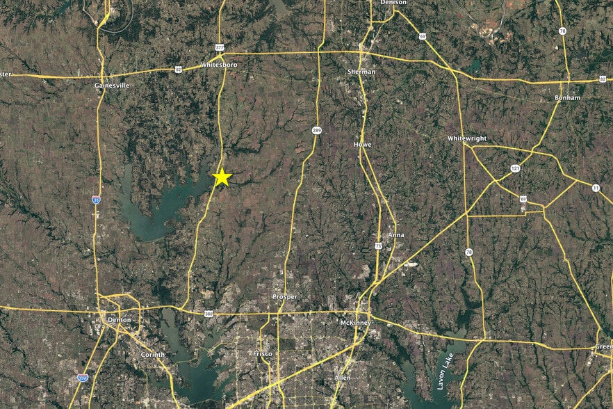 S Florence Street, Tioga, TX for sale - Aerial - Image 2 of 5