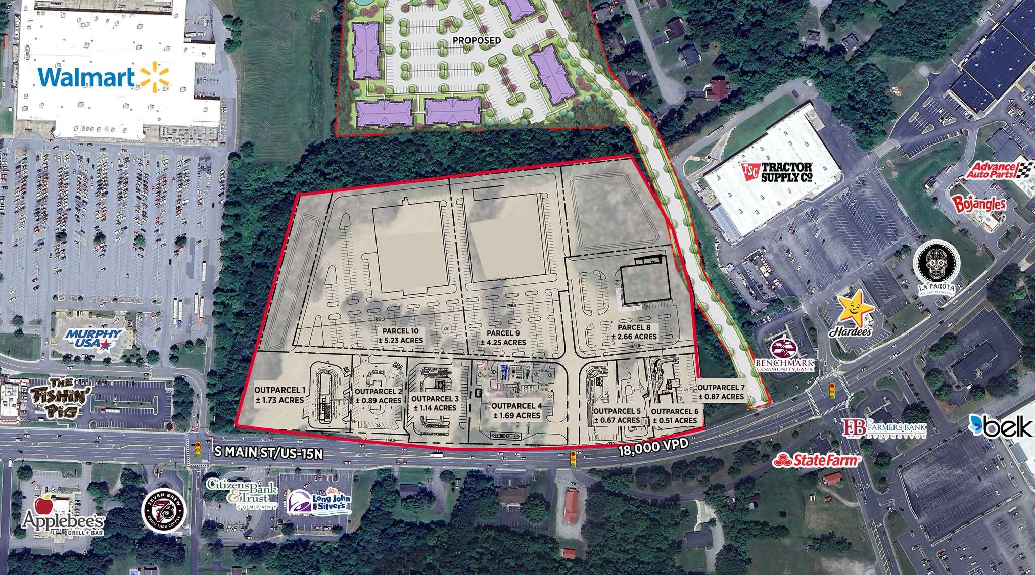 1703 S Main St, Farmville, VA for sale Site Plan- Image 1 of 3