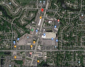 11991 Fishers Crossing Dr, Fishers, IN - AERIAL map view