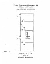 2901 Juan Tabo Blvd NE, Albuquerque, NM for lease Site Plan- Image 1 of 1