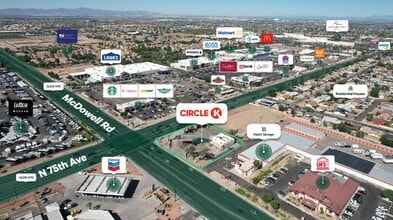 7424 W McDowell Rd, Phoenix, AZ - AERIAL  map view - Image1