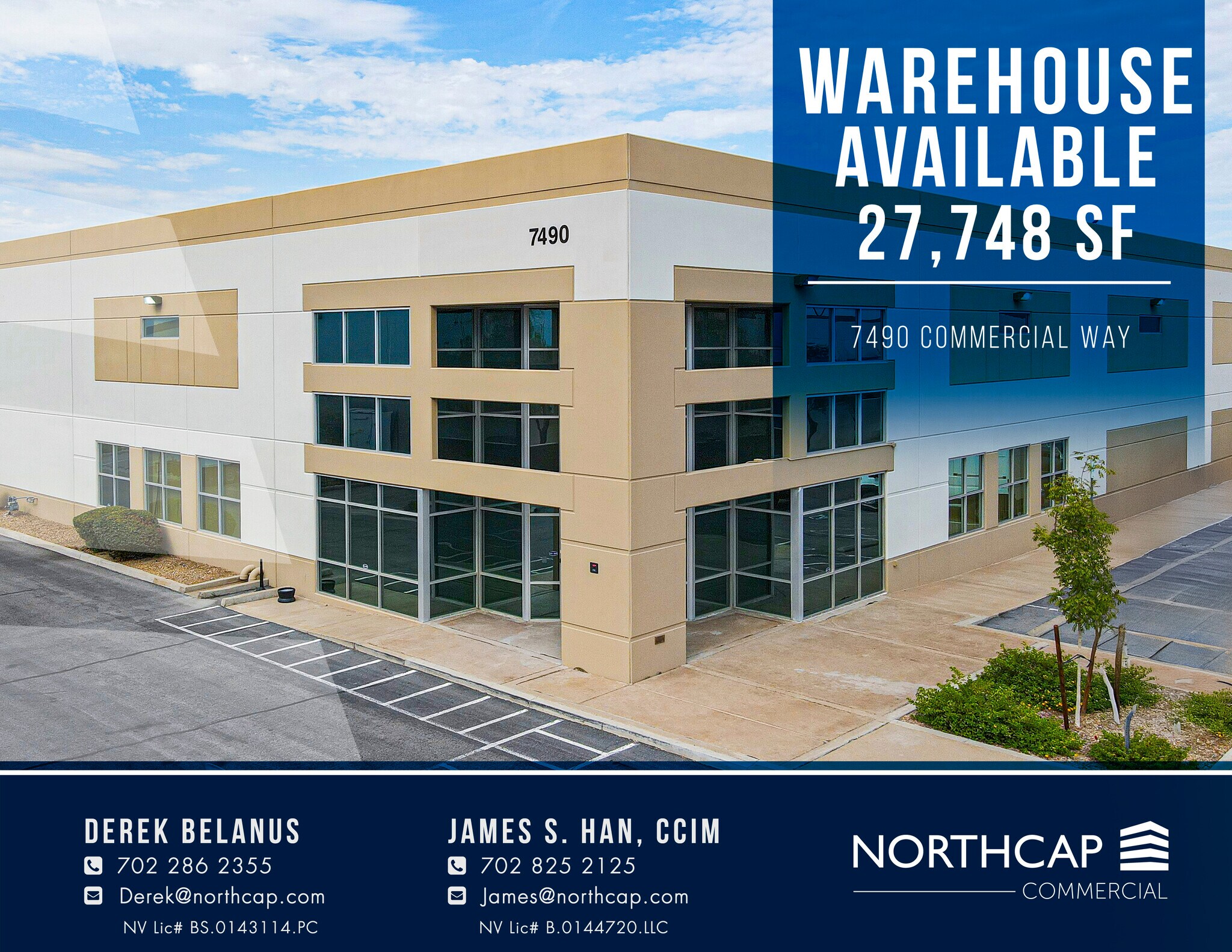 7490 Commercial Way, Henderson, NV à vendre Photo du bâtiment- Image 1 de 11