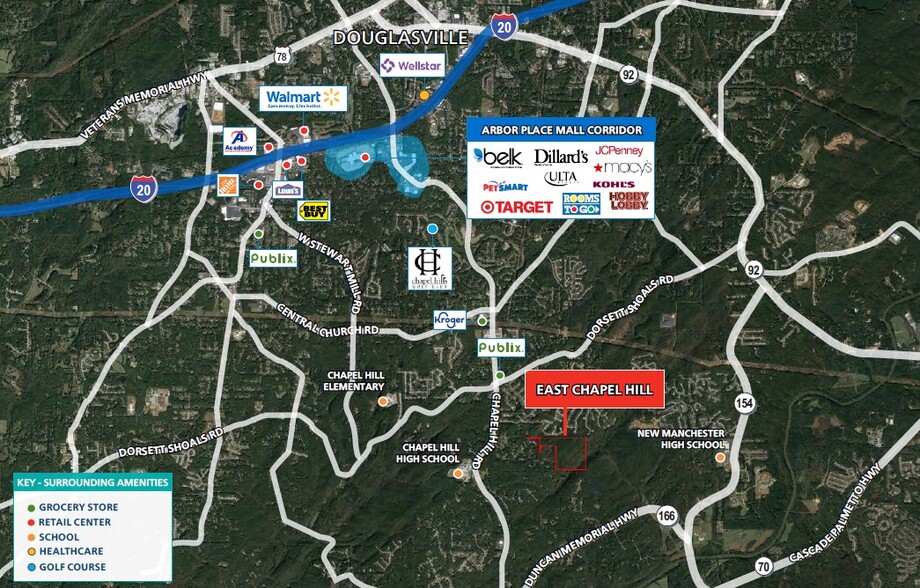 0 E Chapel Hill Rd, Douglasville, GA for sale - Building Photo - Image 1 of 1