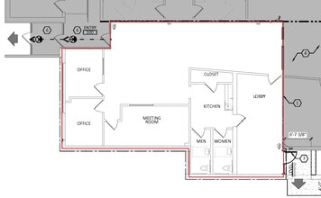1400 Dublin Rd, Columbus, OH for lease Floor Plan- Image 1 of 5