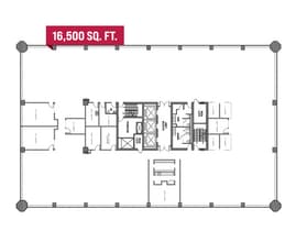 4881 Yonge St, Toronto, ON à louer Plan d’étage- Image 1 de 1