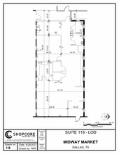 3939 Frankford Rd, Dallas, TX for lease Site Plan- Image 1 of 4