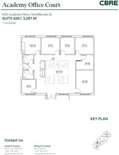 600-650 Academy Dr, Northbrook, IL for lease Floor Plan- Image 1 of 1