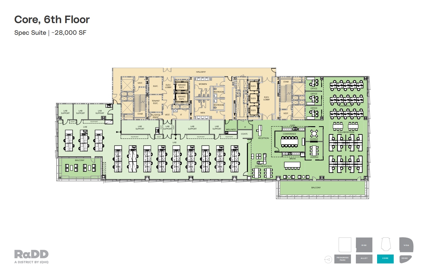 937 N Harbor Dr, San Diego, CA for lease Floor Plan- Image 1 of 4