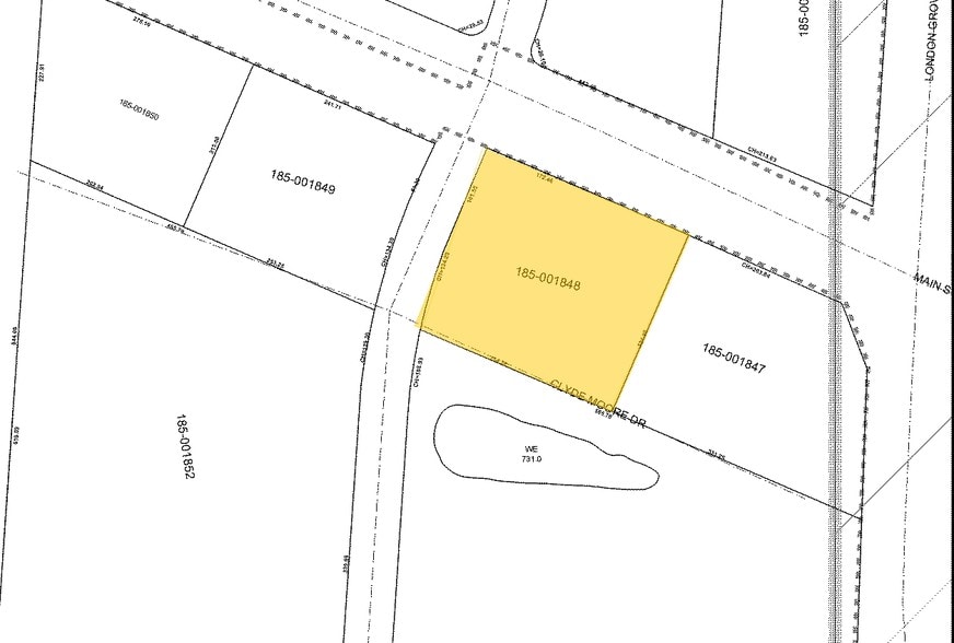 5820-5860 Clyde Moore Dr, Groveport, OH à louer - Plan cadastral - Image 2 de 6