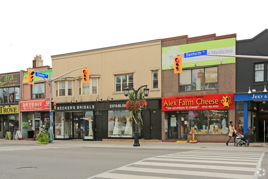 381-387 Danforth Ave, Toronto, ON à vendre - Photo principale - Image 1 de 1