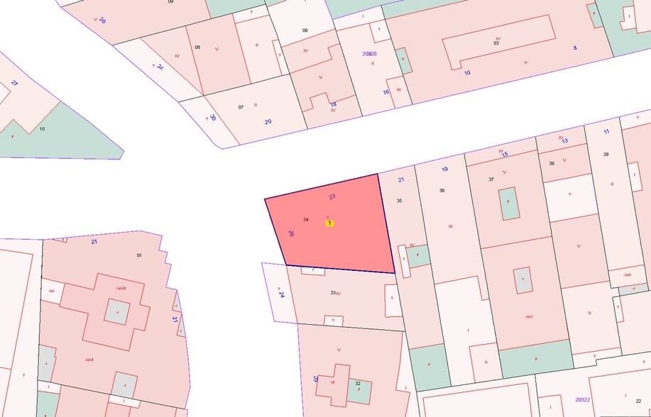Land in Mataró, Barcelona for sale - Plat Map - Image 2 of 2