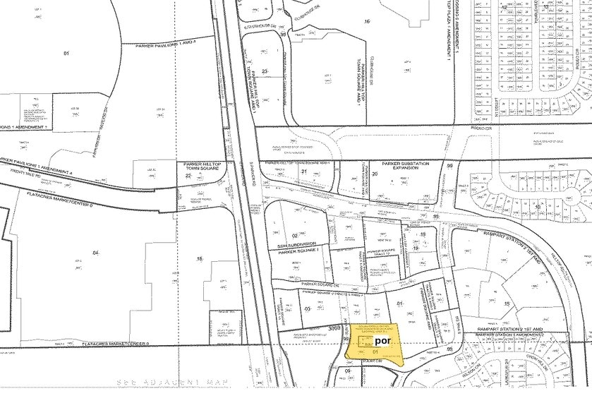 19673 Solar Cir, Parker, CO for lease - Plat Map - Image 2 of 2