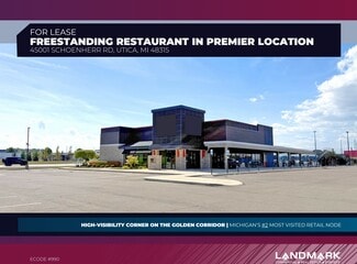 More details for 45001 Schoenherr Rd, Utica, MI - Retail for Lease