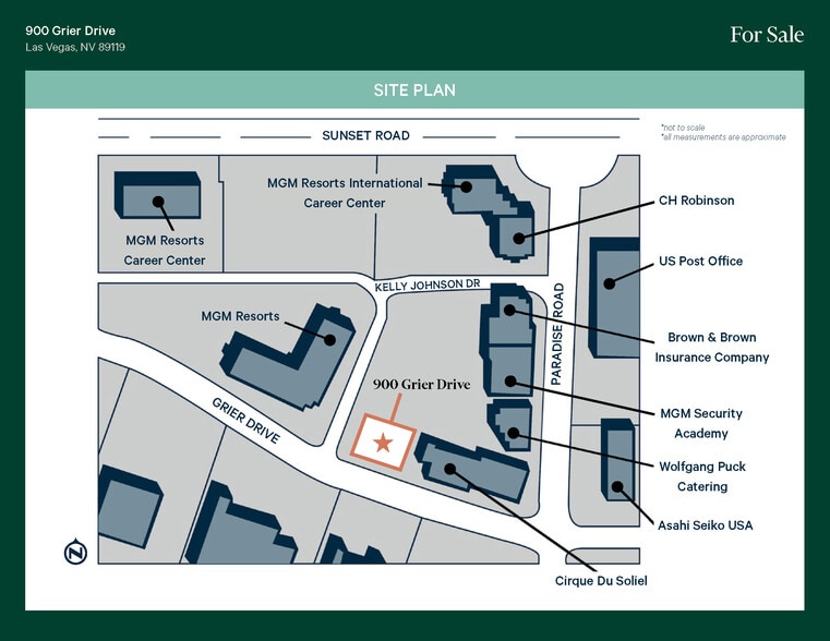 900 Grier Dr, Las Vegas, NV for sale - Site Plan - Image 2 of 15