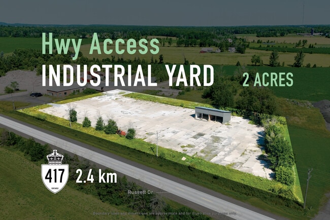 Plus de détails pour 482 Russett Dr, Arnprior, ON - Terrain à louer