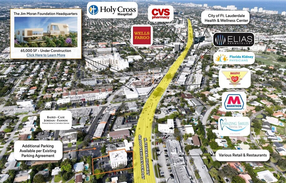 4331 N Federal Hwy, Fort Lauderdale, FL à vendre - Photo du bâtiment - Image 3 de 4