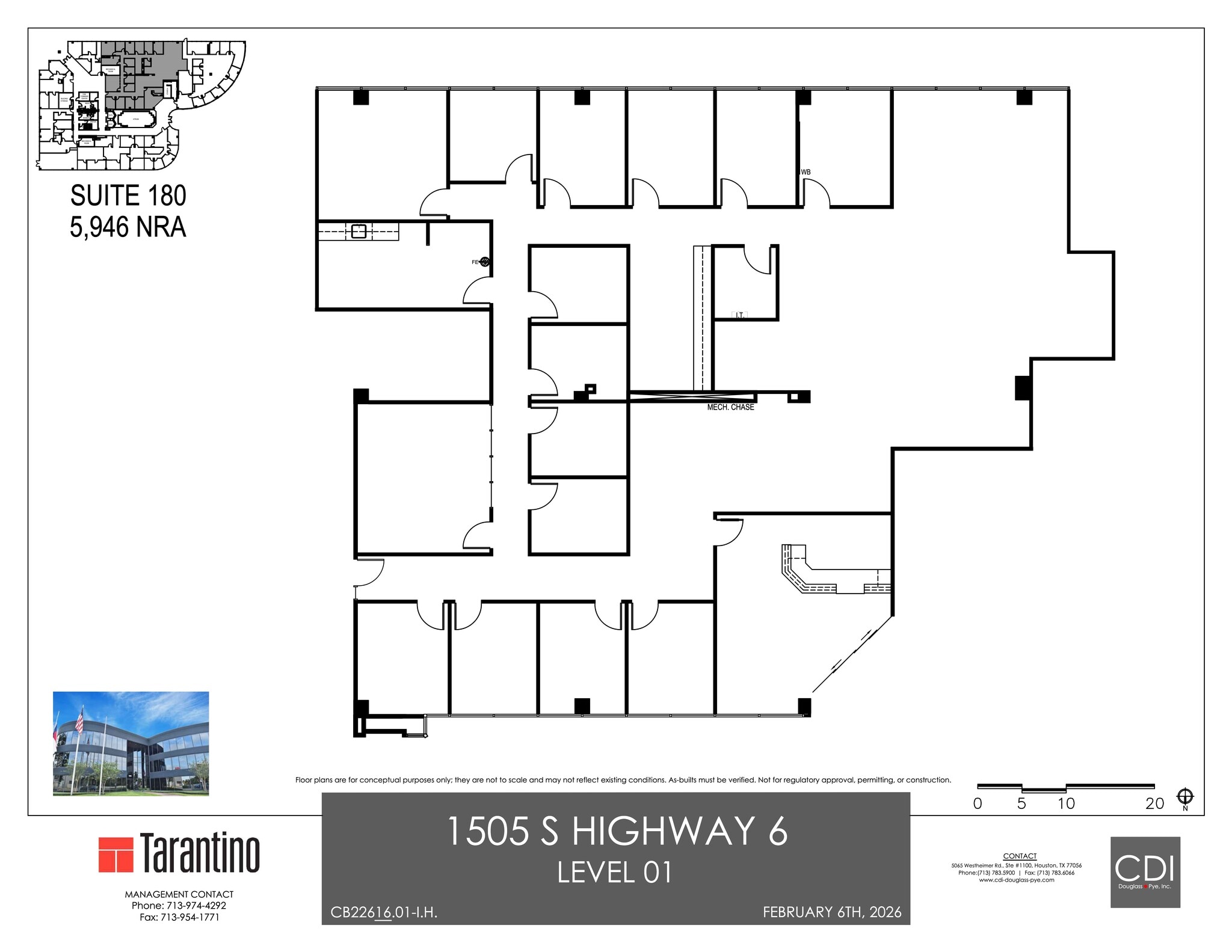 1505 S Hwy 6, Houston, TX for lease Site Plan- Image 1 of 1