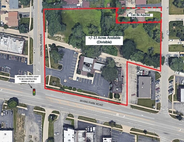 E Irving Park Rd, Wood Dale, IL for sale - Building Photo - Image 2 of 9