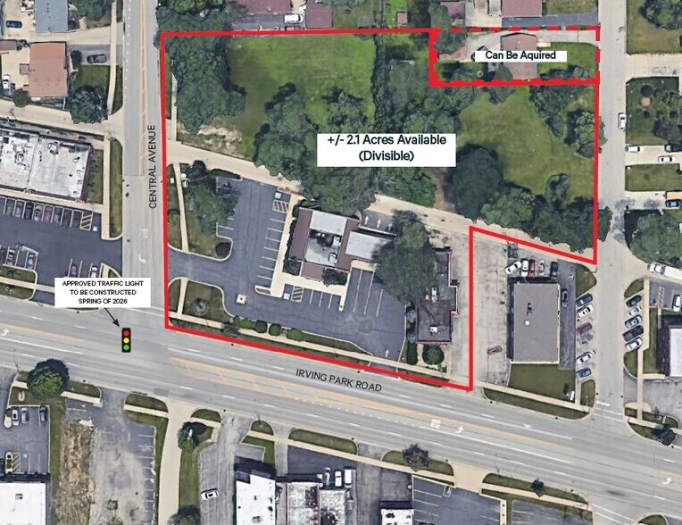 E Irving Park Rd, Wood Dale, IL à vendre - Photo du bâtiment - Image 2 de 9