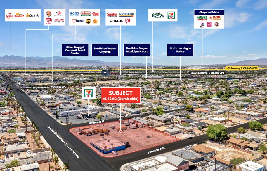 2722 E Lake Mead Blvd, North Las Vegas, NV for lease - Building Photo - Image 3 of 12