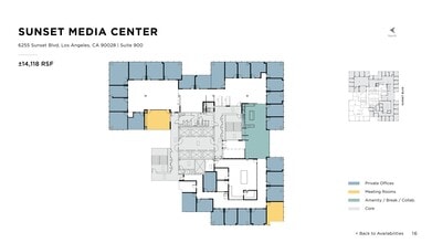 6255 W Sunset Blvd, Los Angeles, CA for lease Site Plan- Image 1 of 1