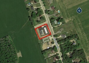 595771 Oxford 59, Woodstock, ON - AÉRIEN  Vue de la carte