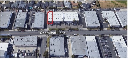 15697-15701 Chemical Ln, Huntington Beach, CA - AERIAL  map view