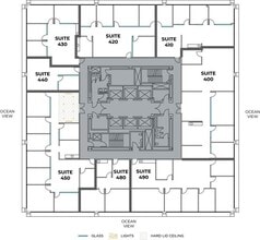 620 Newport Center Dr, Newport Beach, CA à louer Plan d’étage- Image 1 de 1