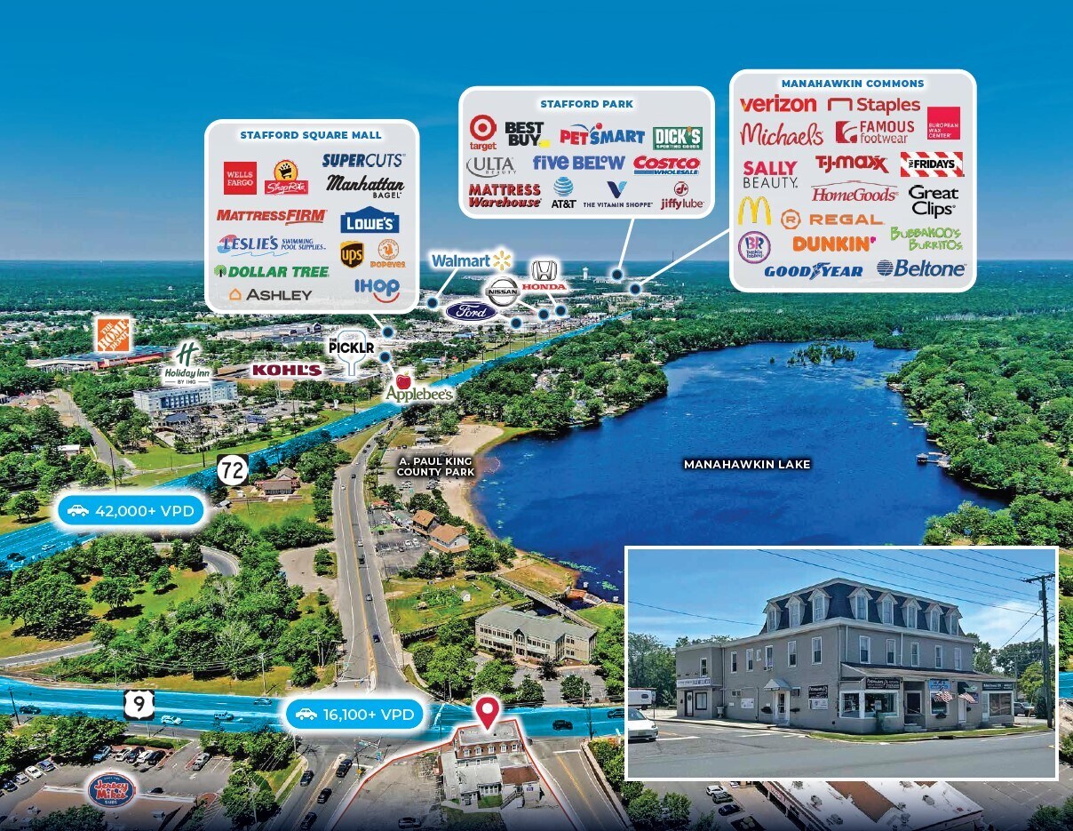 11 N Main St, Manahawkin, NJ à vendre Photo du bâtiment- Image 1 de 7