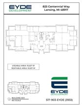 825 Centennial Way, Lansing, MI for lease Site Plan- Image 1 of 1