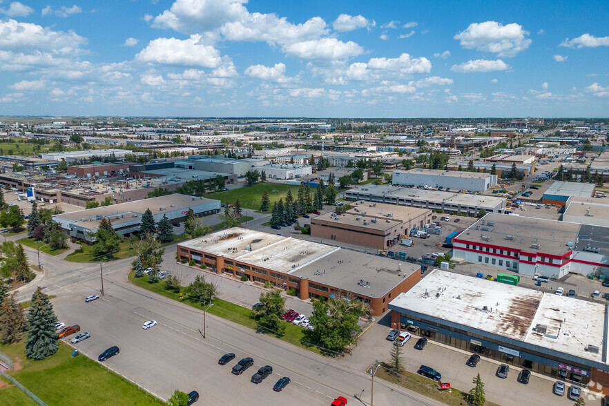 1715 27th Ave NE, Calgary, AB for lease - Aerial - Image 3 of 4