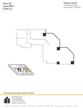 1100 Poydras St, New Orleans, LA for lease Site Plan- Image 1 of 1