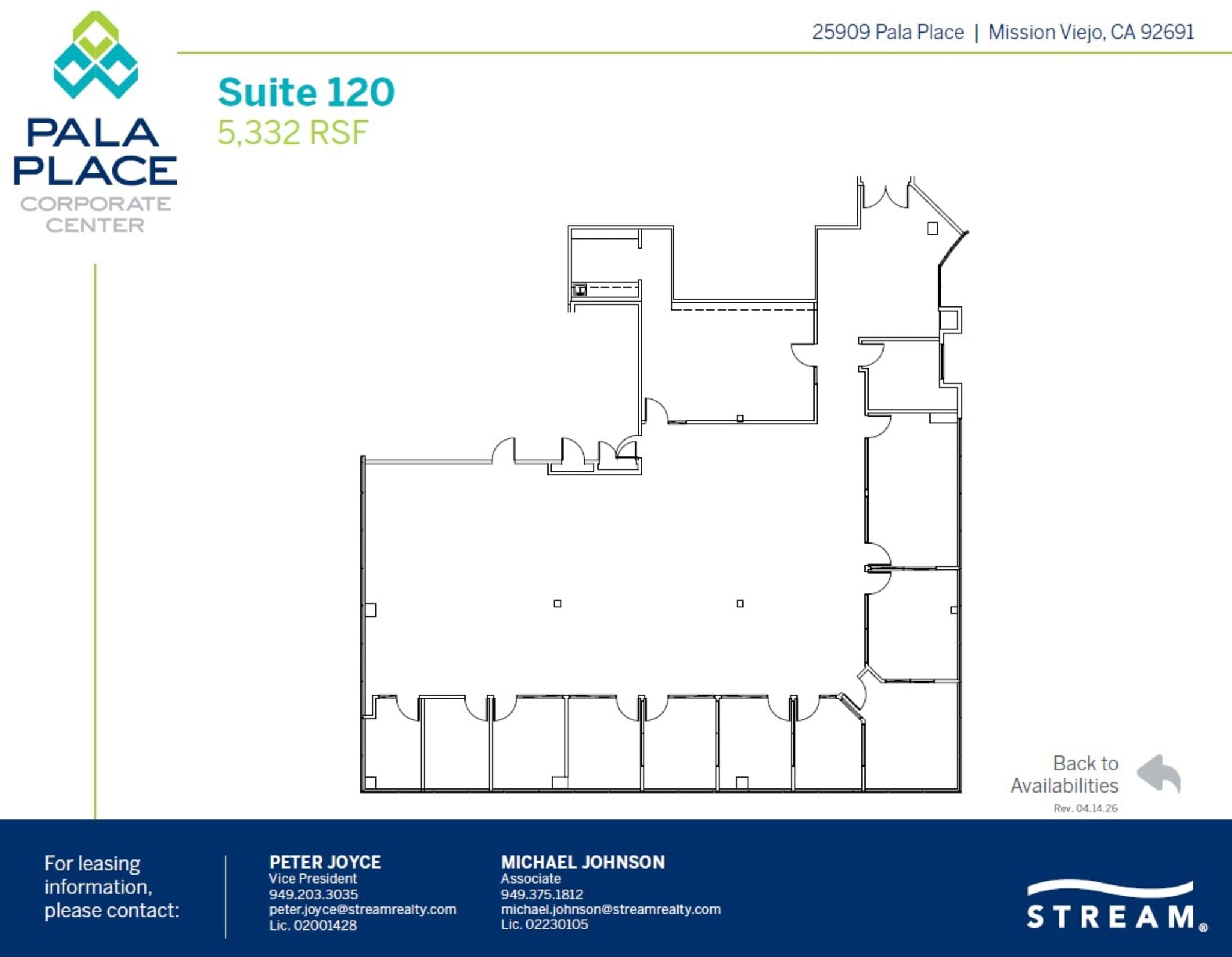 25909 Pala Pl, Mission Viejo, CA for lease Floor Plan- Image 1 of 1