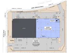 12153 Rojas Dr, El Paso, TX for lease Site Plan- Image 2 of 2