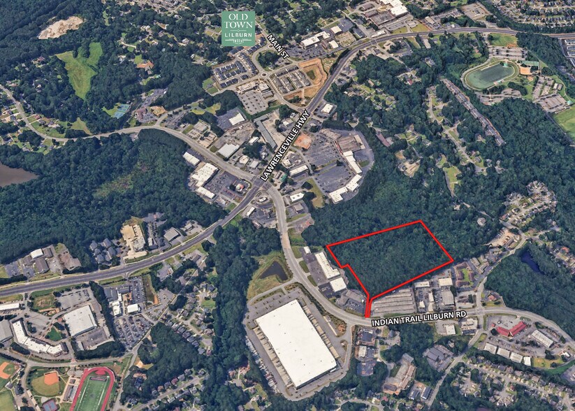 605 Indian Trail Lilburn Rd NW, Lilburn, GA à vendre - Photo du bâtiment - Image 2 de 2